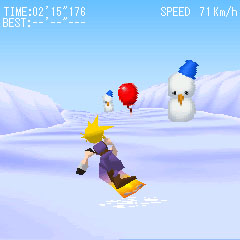Illustration for article titled Square Enix Releases Final Fantasy VII... Snowboarding?!